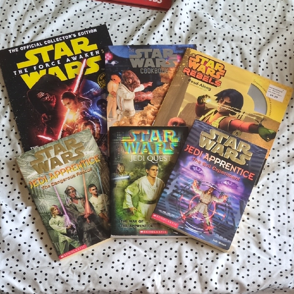 Scholastic Star Wars Learning Books Set